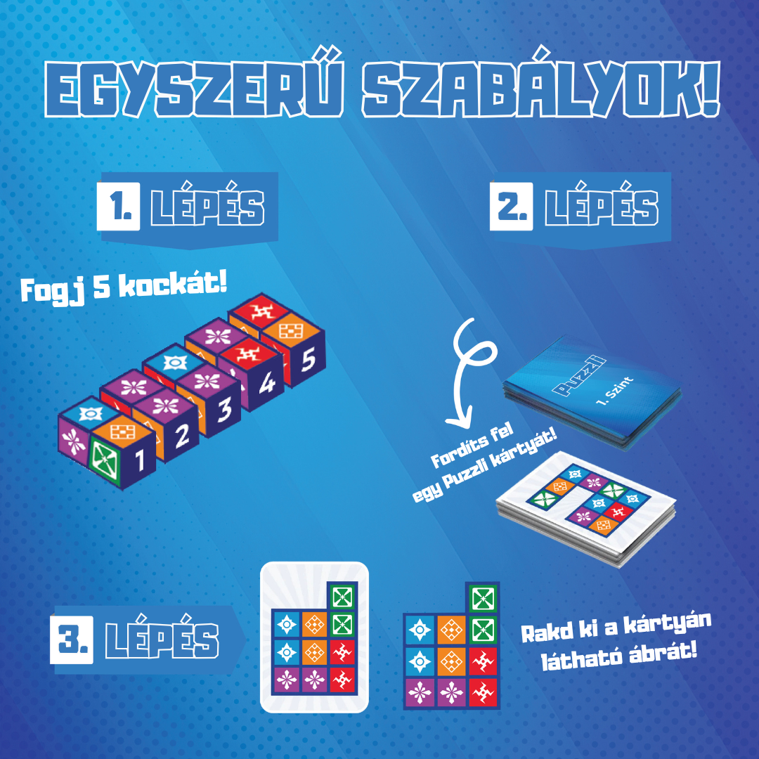 Puzzli - Puzzle, ami társasjátékká változik!