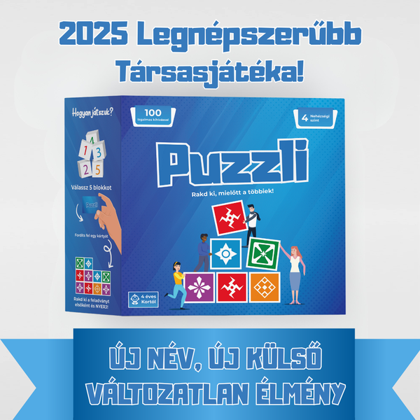 Puzzli - Puzzle, ami társasjátékká változik!